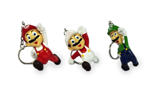 Set Nintendo Super Mario Bros Figure Key Chain 11pcs M103