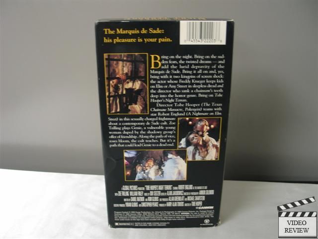 Tobe Hoopers Night Terrors VHS 1995 Robert Englund 045543212534