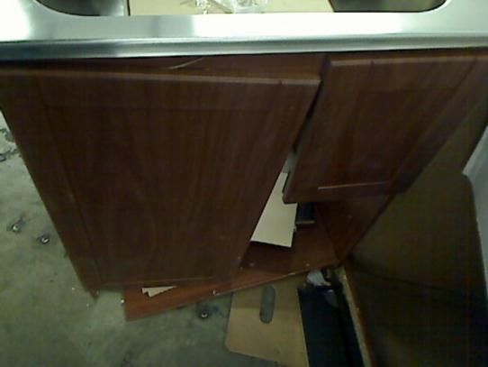 Masco Bath 103030 All In One Stainless Steel Utility Sink w/ Cherry