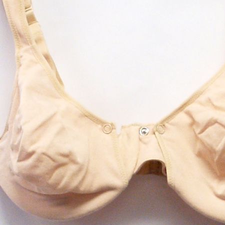 Qt Intimates Snap Front Maternity Nursing Underwire Bra Q T 327 Beige