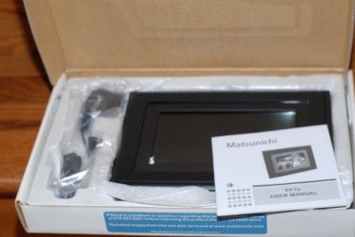 Matsunichi Photoblitz Digital Picture Frame 7 in Screen