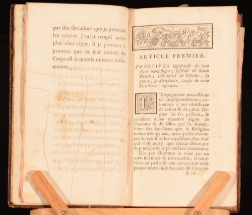 C1770 Justification de LAppel Comme DABUS Benedictins Saint Maur