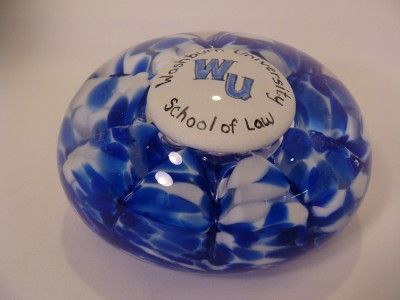 1983 Maude Bob St Clair Paperweight Washburn University School of Law