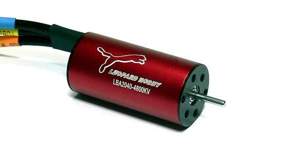 Leopard RC Model 2040 12T KV4800 2 Poles R C Hobby Brushless Motor for