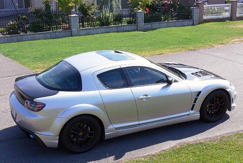 03 04 05 06 07 08 Mazda RX8 Ings Full Body Kit Front Rear Bumper Side