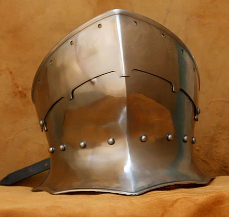 15 TH Century Gothic Gorget Medieval Armor SCA