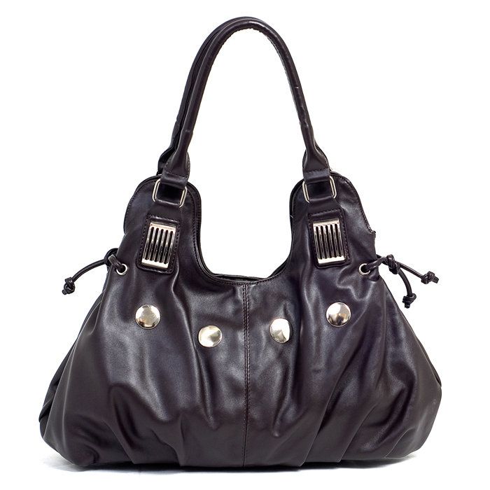 Perfect for any occasion, this elegant handbag is made of soft, faux