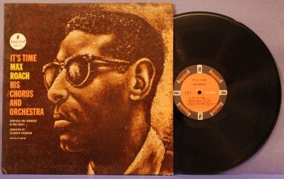 Max Roach Its Time LP w Abbey Lincoln Mal Waldron Impulse A 16 VG VG