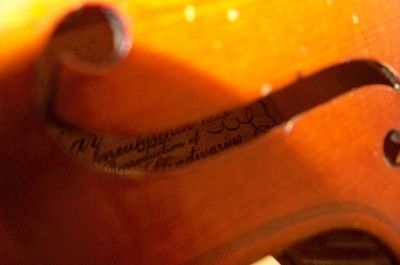 Oskar C Meinel Violin Markneukirchen 1965 Germany Stradivarius Copy