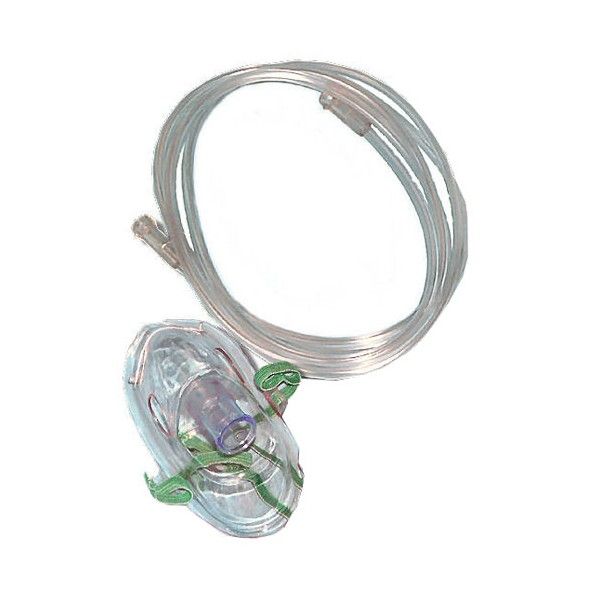 Adult Nebuliser Mask with Tubing Latex free