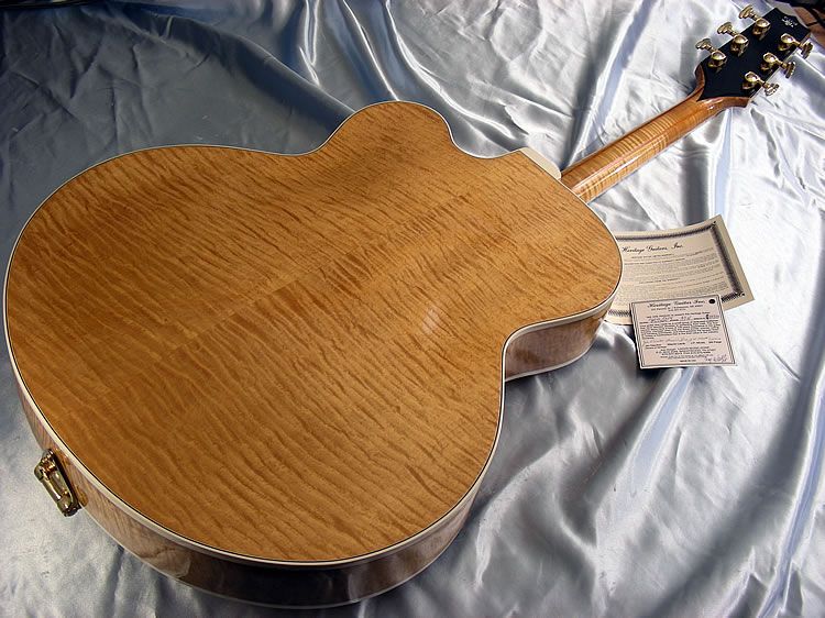 Custom Archtop with Bigsby USA Blonde Merle Travis 400 Tone