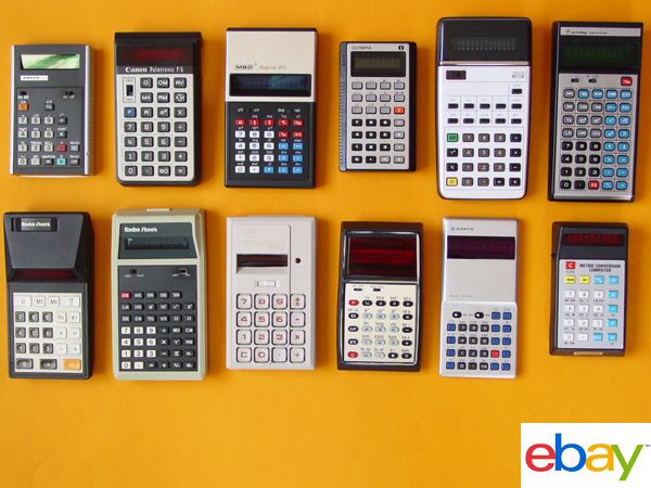 Vintage 70s Calculator Collection Sanyo CZ 8102 RARE Scientific