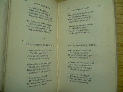 Poems of George Menzies  with a life of the author Scottish Poet 1854
