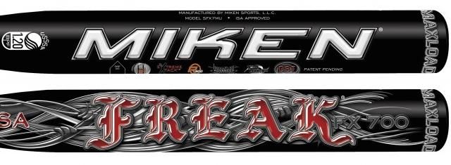 2013 Miken Freak FX700 SFX7MU Softball Bat Maxload USSSA 34 26