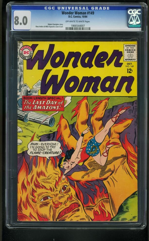 Woman 149 1964 CGC 8 0 Mike Esposito Ross Andru DC Silver Age