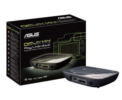 ASUS OPLAY MINI Compact full HD, 7.1 Channel audio multi format