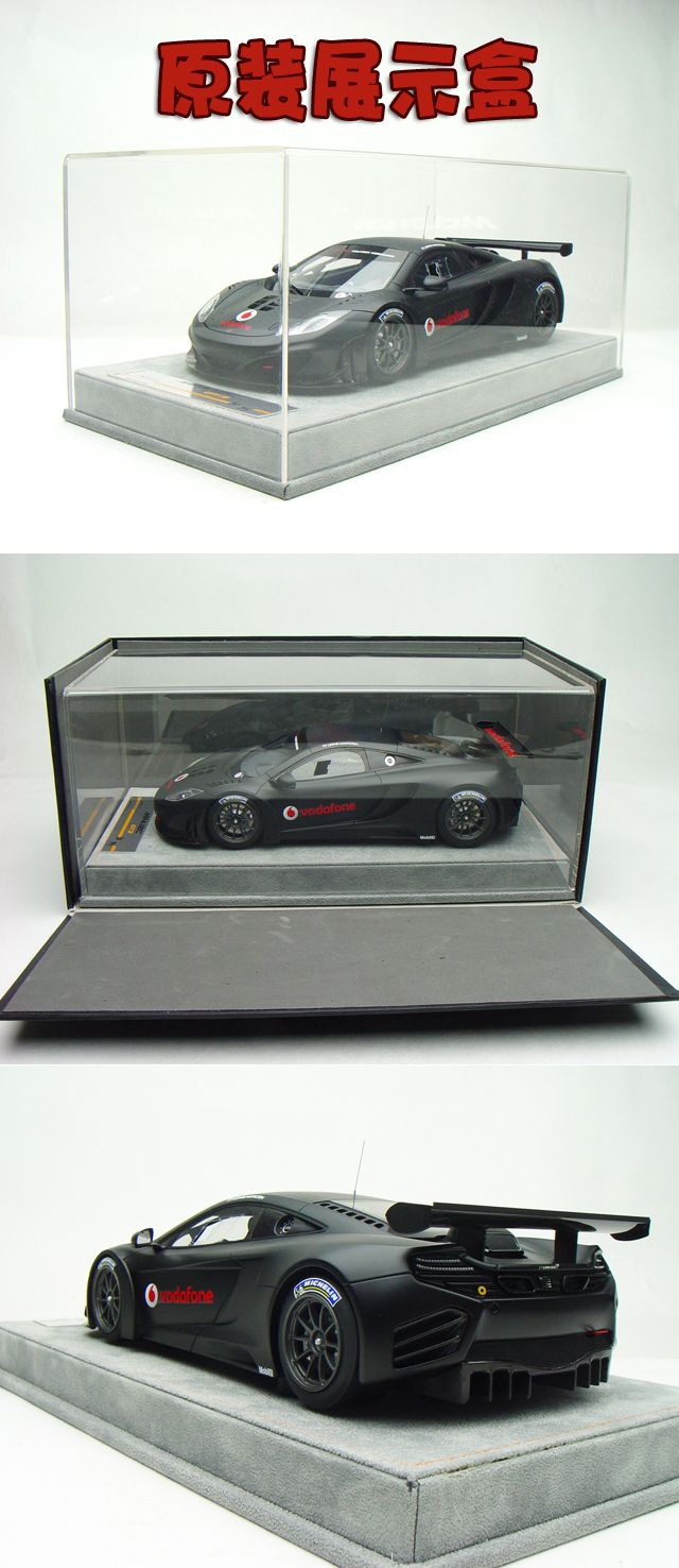 18 Tecnomodel Milano McLaren MP4 12C GT3 L Hamilton Testcar T18