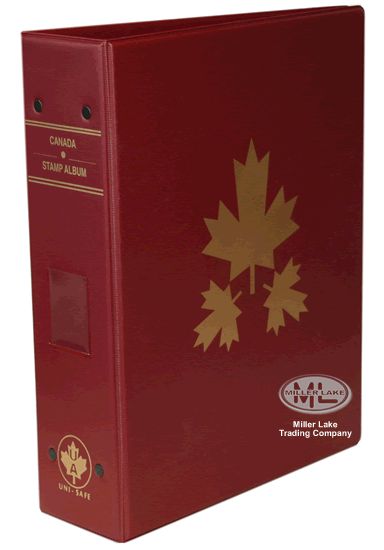 Harris Canada Provinces Stamp Album Binder Empty