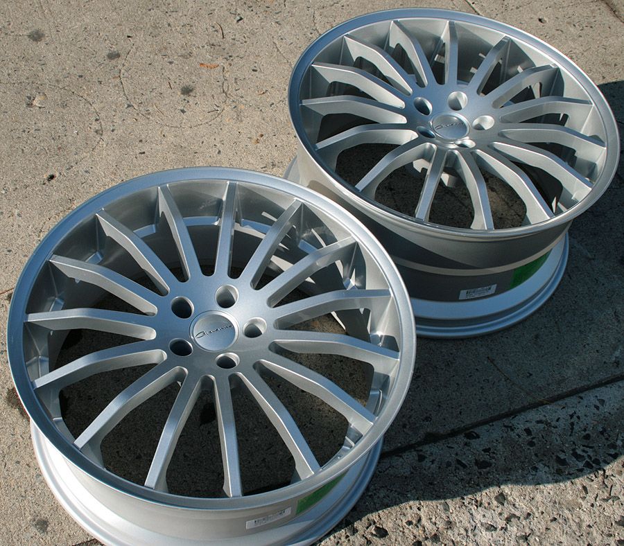 Giovanna Martuni 22 Silver Rims Wheels Lexus LS460 Stag