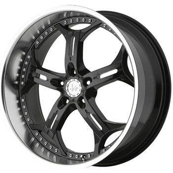 20x8 5 Black Wheels Rims Helo HE834 5x115