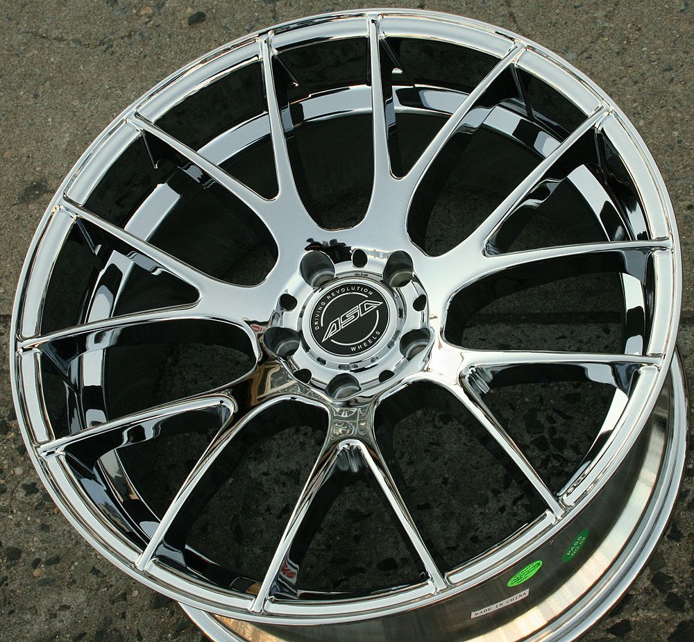 ASA GT5 20 Chrome Rims Wheels Acura MDX 07 Up 20 x 10 5H 32