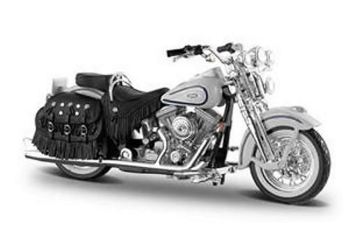 Harley Davidson Heritage Springer Hot Wheels Diecast 1 18 Scale