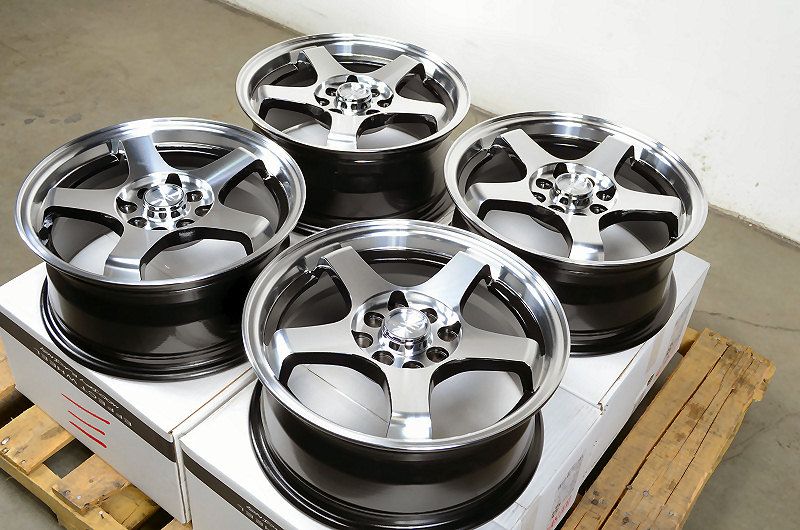 15 Effect Wheels Rims 4 Lugs Civic Corolla Legend Accord Lancer