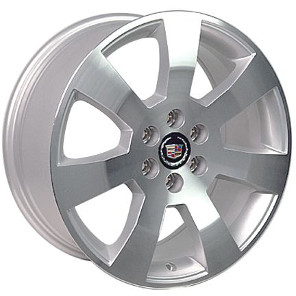 18 Cadillac SRX Wheels Machined Silver Set of 4 4607 Rims