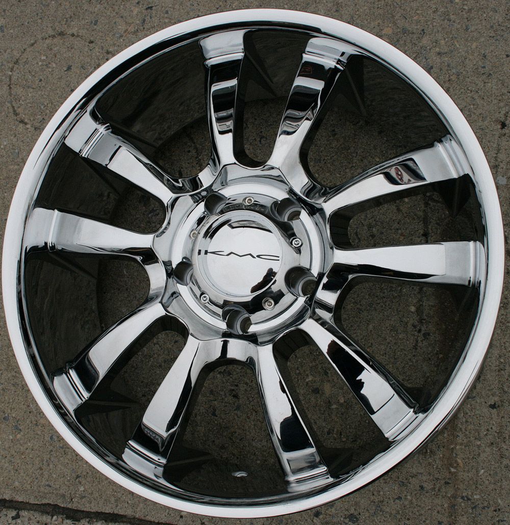 SKITCH 673 20 CHROME RIMS WHEELS RAM 1500 2/4WD 94 10/20 x 8.5 5H +15