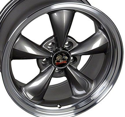 Single 17x9 Anthracite Bullitt Wheel Fits Mustang® 94 04