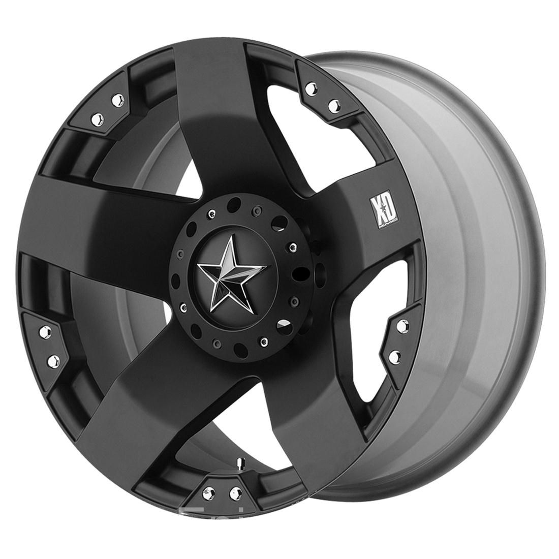 18 Black XD Rockstar Wheels Toyo Open Country M T Chevy Dodge 2500