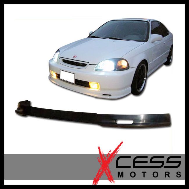 96 98 Honda Civic Urethane Front Bumper Lip Spoiler