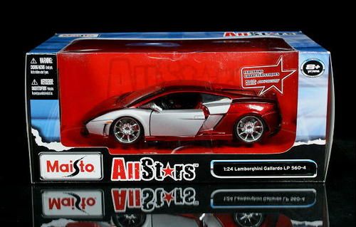 Lamborghini Gallardo LP 560 4 All Stars Diecast 1 24 Red Silver