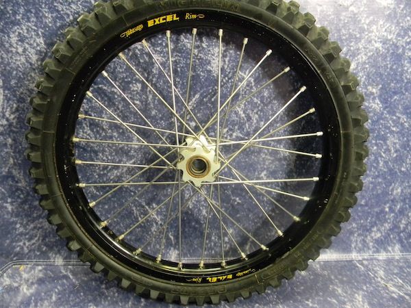 WR250F Excel Wheel Rim Black Set Yamaha WR450F YZ250 YZ450 18 Rear 21