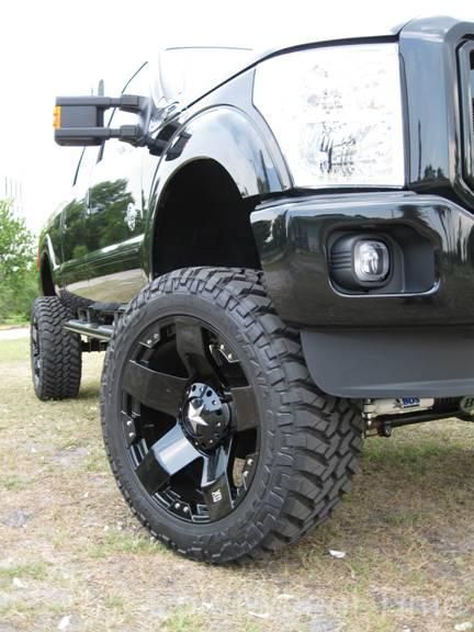 18 Black XD Rockstar Wheels Toyo Open Country M T Chevy Dodge 2500
