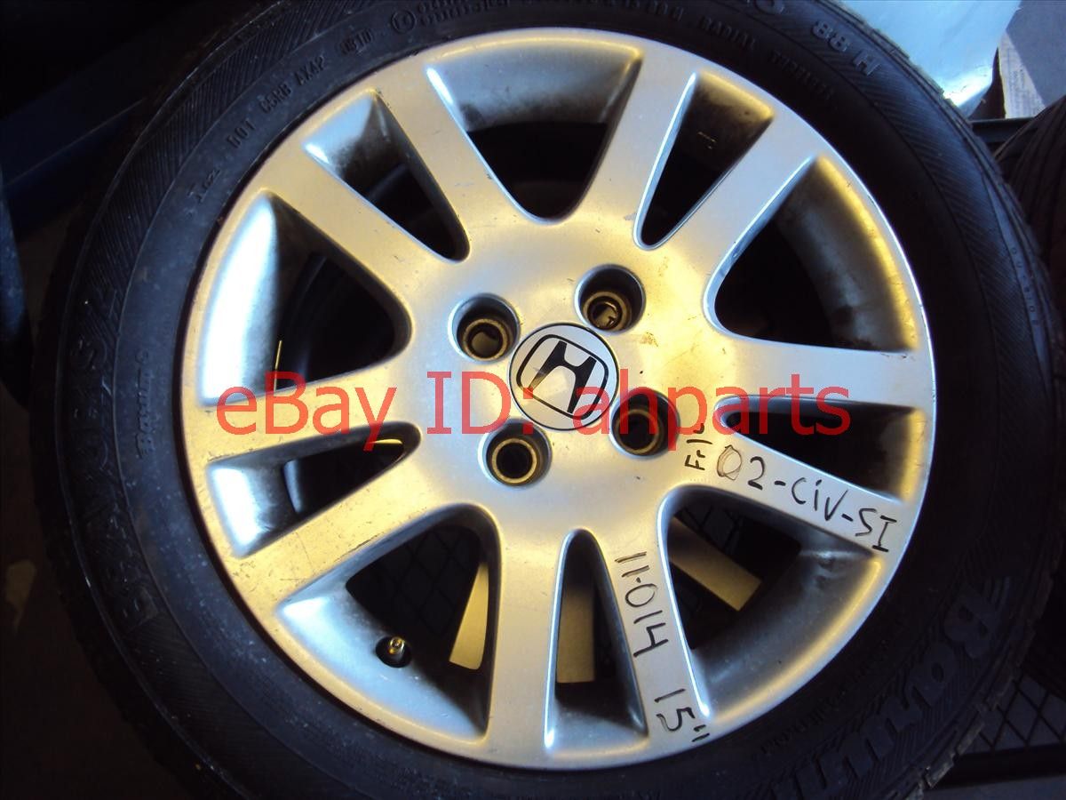 02 03 Honda Civic SI Alloy Aluminum Wheel Rim 15x6
