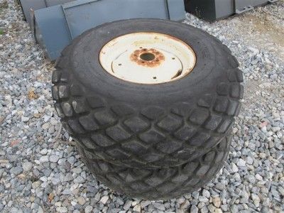 IH Farmall Cub 154 Lo Boy Tractor Rear Tires Rims 0188