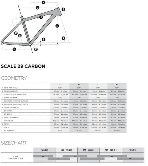 2012 Scott Scale Carbon Expert 29NR Medium