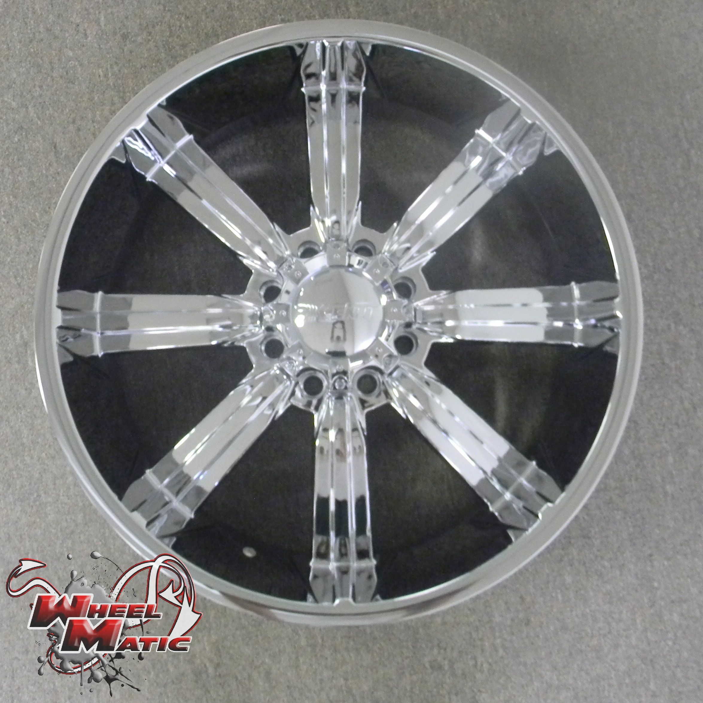 22 8x165 Dcenti DW903 Chrome Wheels Rims Well Beat Any Price