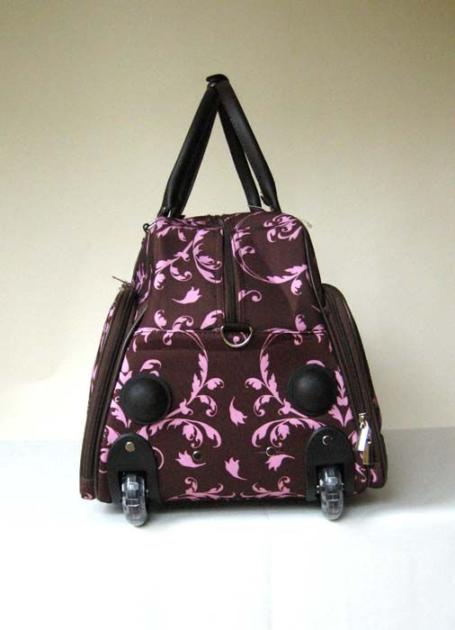 Other Side View with Wheels and 2 Protective Bumpers For When the Bag