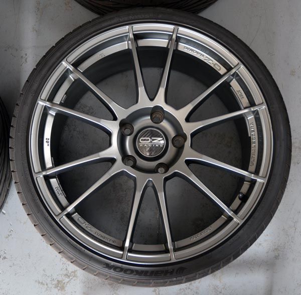 OZ Ultraleggera HLT Wheels Rims 996 997 Cayman Boxster Hankook Tire