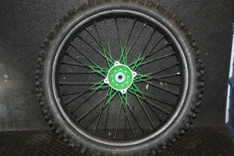 KX250 KX 250 Rear Wheel Hub Rim Spokes