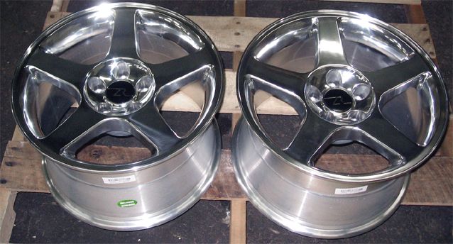 Wheels 17x10.5 inch rears fits SVT Cobra, GT, 1994 2004 Rims 17 inch