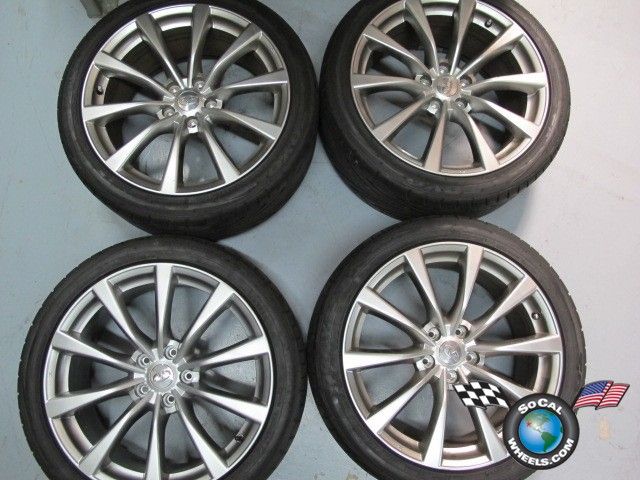 11 Infiniti G37 Coupe Factory 19 Wheels Tires Rims 73735 73736