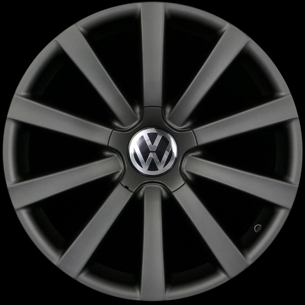 Jetta Passat CC Golf GTI EOS Wheels 5x112 19x8 5 Matte Gunmetal