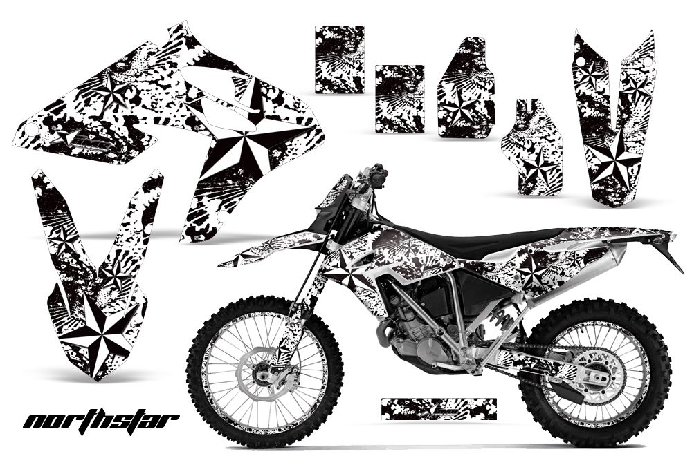 AMR Graphic Kit 450 BMW G450X Number Plate Backgrounds