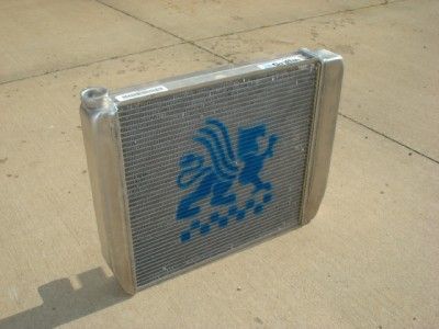 Chevy Drag Race Car Griffin Aluminum Radiator #21 25202 D 29x19 Oil