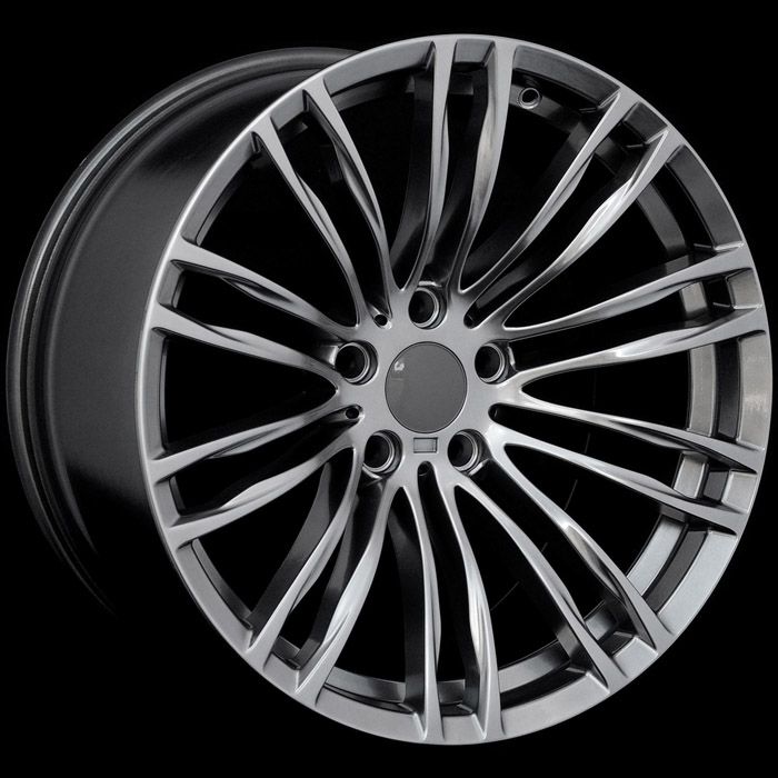  M5 STYLE STAGGERED HYPER BLACK WHEELS RIMS FIT BMW E60 F10 5 SERIES