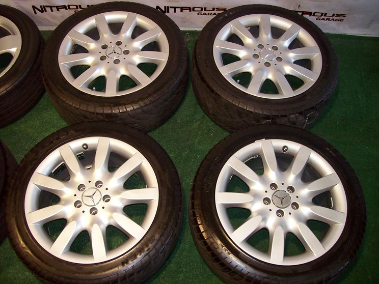 18 Mercedes Wheels Tires s CL Class S500 S550 CL500 S430 CL550 CL600