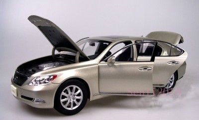 18 Lexus LS460 2010 Diecast Model by Norev Color Gold